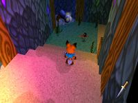 une photo d'Ã©cran de Kingsley s Adventure sur Sony Playstation
